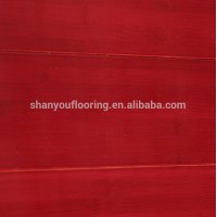 Stained/Colored Solid Bamboo flooring wealthy red /CE