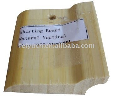 Bamboo Flooring Accessories-skirting stair nose quarter treshold reducer T-molding wall base